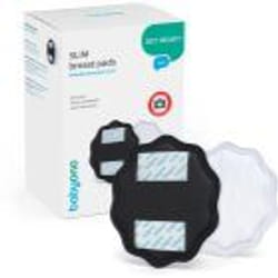 BabyOno Get Ready Breast Pads Black 24 pcs