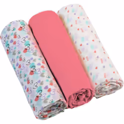Un tissu extra doux composé de deux couches de mousseline garantit un confort maximal à votre enfant. Les couches en tissu Ba ...