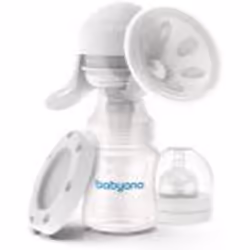 Tirez votre lait rapidement et efficacement, où que vous soyez. Le tire-lait manuel BabyOno Get Ready Mom dispose d’une puiss ...
