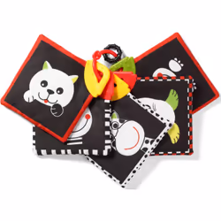 Le meilleur accessoire pour le développement de votre bébé. Le livret éducatif de contrastes BabyOno Have Fun Educational Car ...