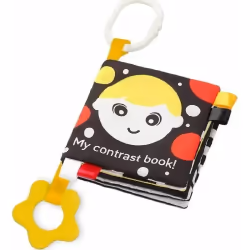 Les jouets sont le moyen idéal pour favoriser le développement des tout petits. Le jouet BabyOno Have Fun My Contrast Book ne ...