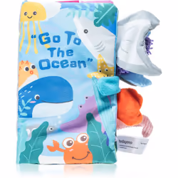 Offrez à votre enfant un jouet conçu pour son éveil sensoriel. Le livre d’éveil contrasté BabyOno Have Fun Go to the ocean ac ...