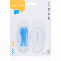 La brosse à dents de doigt BabyOno Take Care First Toothbrush vous facilite le soin de l’hygiène de la cavité dentaire de béb ...