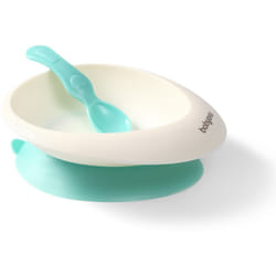 BabyOno Be Active Bowl with a Spoon Mint 6 m+ 1 pcs