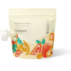 BabyOno Get Ready Reusable Food Pouch 5x150 ml