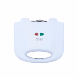 Adler AD 311 moule à gauffres 2 gauffre(s) 700 W Noir, Blanc