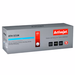 Activejet ATH-321N (remplacement HP 128A CE321A ; Supreme ; 1300 pages ; bleu), 1300 pages, Cyan, 1 pièce(s)