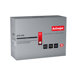 Activejet Cartouche de toner ATH-55N (remplacement HP 55A CE255A, Canon CRG-724 ; Suprême ; 6000 pages ; noir)