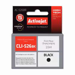 Activejet Encre AC-526BR (remplacement Canon CLI-526Bk ; Premium ; 10 ml ; noir)