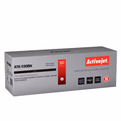 Activejet Cartouche de toner ATK-590BN (Kyocera remplacement TK-590BK ; Suprême ; 7000 pages ; noir), 7000 pages, Noir, 1 piè ...