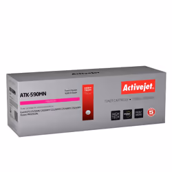 Activejet Cartouche de toner ATK-590BN (Kyocera remplacement TK-590BK ; Suprême ; 7000 pages ; noir), 5000 pages, Magenta, 1  ...
