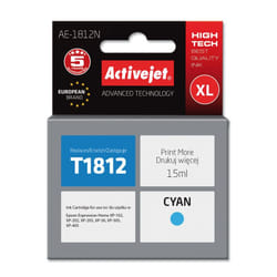 Activejet Encre AE-1812N (remplacement Epson 18XL T1812; Suprême; 15 ml; bleu)