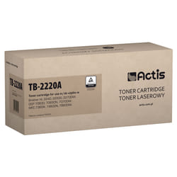 Actis Cartouche de toner TB-2220A (remplacement Brother TN-2220 ; Standard ; 2600 pages ; noir)
