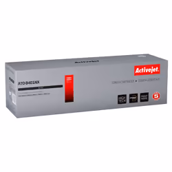 Activejet ATO-B401NX (remplacement OKI 44992402 ; Supreme ; 2500 pages ; noir), 2500 pages, Noir, 1 pièce(s)