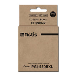 Actis Encre KC-550Bk (remplacement de Canon PGI-550BK ; Standard ; 23 ml ; noir)