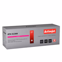 Activejet ATH-313AN (remplacement Canon, HP 126A CRG-729M, CE313A ; Premium ; 1000 pages ; Rouge), 1000 pages, Magenta, 1 piè ...