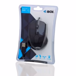 iBox i005 souris Ambidextre USB Type-A Laser 1600 DPI