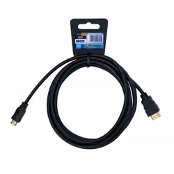 iBox ITVFHD0330, 3 m, HDMI Type A (Standard), HDMI Type C (Mini), Noir