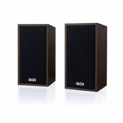 iBox IGLSP1, 2.0 canaux, Avec fil, 10 W, 30 - 17000 Hz, Cerise