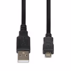 iBox IKU2M18, 1,8 m, USB A, Micro-USB B, USB 2.0, Mâle/Mâle, Noir