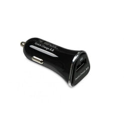 iBox QC-2 Autres, Smartphone, Tablette Noir Allume-cigare Auto