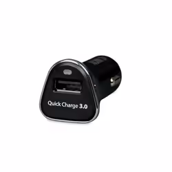 iBox QC-2 Autres, Smartphone, Tablette Noir Allume-cigare Auto