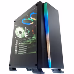 iBox OW4 unité centrale Midi Tower Noir - Vue supplémentaire 14