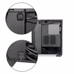 iBox OW4 unité centrale Midi Tower Noir - Vue supplémentaire 6