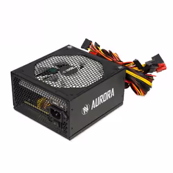 iBox Aurora, 500 W, 230 V, Passif, Sur-courant, Sur-alimentation, Surtension, Court-circuit, Sous-tension, 20+4 pin ATX, ATX