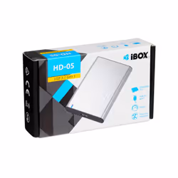 iBox HD-05 Boîtier disque dur/SSD Gris 2.5" - Vue supplémentaire 8