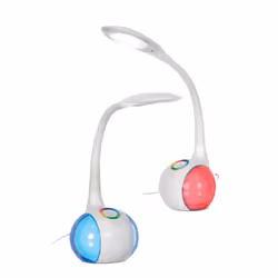 Activejet AJE-RAINBOW Lampe de bureau à LED RVB avec socle RVB, Blanc, Chambre d'enfant, Étude, CE, RoHS, 34 ampoule(s), 6 W, ...