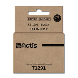 Actis KE-1291 encre (remplacement Epson T1291 ; Standard ; 18 ml ; noir)