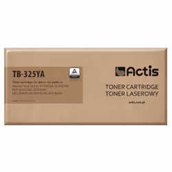 Actis TB-325YA (remplacement Brother TN-325Y ; Supreme ; 3500 pages ; jaune), 3500 pages, Jaune, 1 pièce(s)