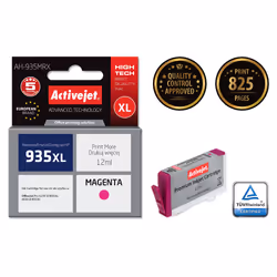Activejet Encre AH-935MRX (remplacement HP 935XL C2P25AE ; Premium ; 12 ml ; rouge), Rendement élevé (XL), Encre à pigments,  ...