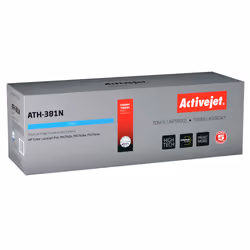 Activejet ATH-381N (remplacement HP 312A CF381A ; Supreme ; 2700 pages ; bleu), 2700 pages, Cyan, 1 pièce(s)