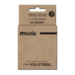 Actis Encre KC-570Bk (remplacement de Canon PGI-570BK ; Standard ; 22 ml ; noir)