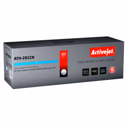 Activejet Cartouche de toner ATH-201CN pour imprimante HP, Remplacement HP 201A CF401A; Suprême; 1400 pages; cyan, 1400 pages ...