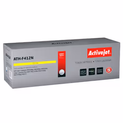 Activejet ATH-F412N (remplacement HP 410A CF412A ; Suprême ; 2 300 pages ; jaune), 2300 pages, Jaune, 1 pièce(s)