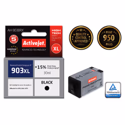 Activejet Encre AH-903BRX (remplacement HP 903XL T6M15AE ; Premium ; 30 ml ; noir) - Vue supplémentaire 2