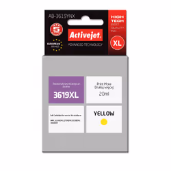 Activejet AB-3619YNX (remplacement de Brother LC3619Y ; Supreme ; 20 ml ; jaune), Rendement élevé (XL), Encre à colorant, 20  ...