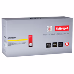 Activejet Cartouche de toner ATB-423YN (remplacement Brother TN-423Y ; Supreme ; 4000 pages ; jaune), 4000 pages, Jaune, 1 pi ...