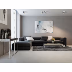 Activejet AJE-BLANKA 2P éclairage de plafond Argent E14
