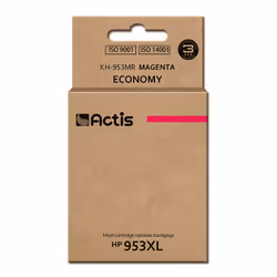 Actis Encre KH-953MR (remplacement HP 953XL F6U17AE ; Standard ; 25ml ; rouge) - Nouvelle puce, Rendement élevé (XL), Encre à ...