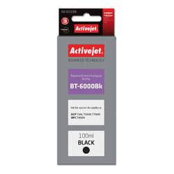 Activejet Encre AB-6000Bk (remplacement Brother BT-6000BK ; Suprême ; 100 ml ; noir)
