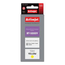 Activejet Encre AB-5000Y (remplacement Brother BT-5000Y ; Supreme ; 50 ml ; jaune)