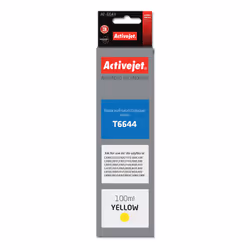 Activejet Bouteille d'encre AE-664Y pour imprimante Epson, Remplacement Epson T6644; Suprême; 100 ml; jaune, Rendement élevé  ...