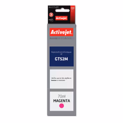Activejet Encre AH-GT52M (remplacement HP GT52M M0H55AE ; Suprême ; 70 ml ; rouge), Rendement élevé (XL), Encre à colorant, 7 ...