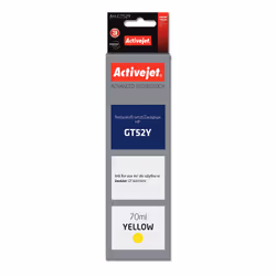 Activejet Encre AH-GT52Y (remplacement HP GT52Y M0H56AE ; Suprême ; 70 ml ; jaune), Rendement élevé (XL), 70 ml, 1 pièce(s),  ...