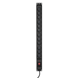 Activejet COMBO multiprise 12 prises 5m noir