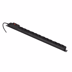 Activejet COMBO multiprise 12 prises 5m noir